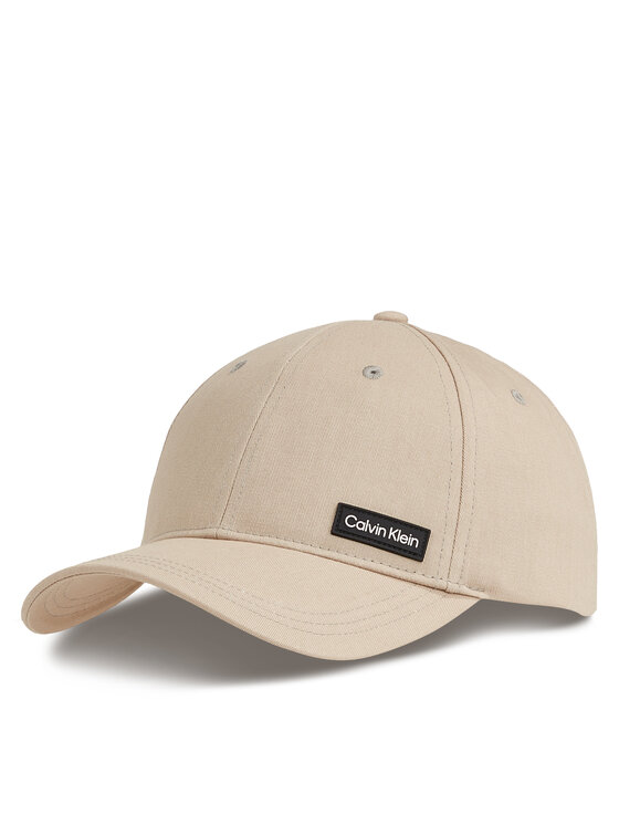 Calvin Klein Calvin Klein Шапка с козирка Essential Patch K50K510487 Бежов