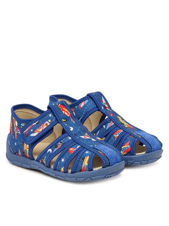Froddo Froddo Papuče Classic Slippers G1700443-1 S Modrá