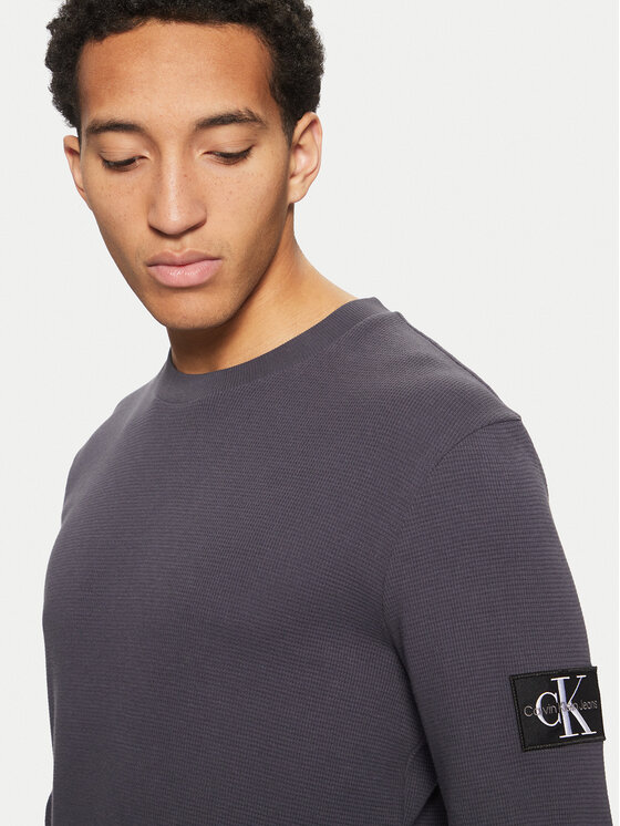 Calvin Klein Jeans Calvin Klein Jeans Pulóver J30J323485 Sötétkék Regular Fit