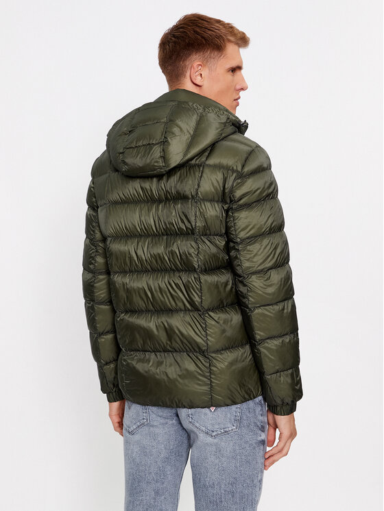 Guess Guess Winterjacke M3BL36 WF4F0 Grün Regular Fit