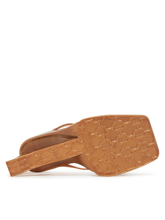 Melissa Melissa Šlepetės per pirštą Melissa Glass Heel Ad 35801 Auksinė