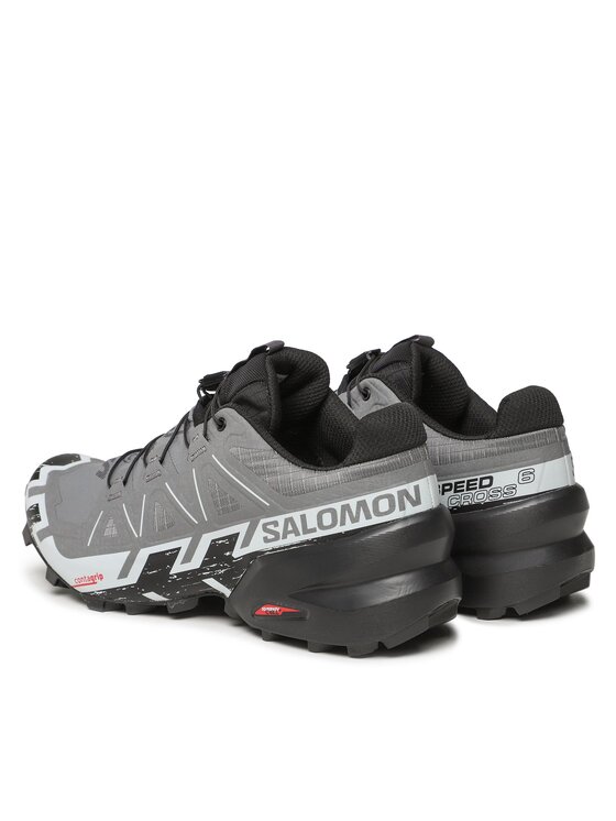 Salomon Salomon Взуття для бігу Speedcross 6 L41738000 Сірий