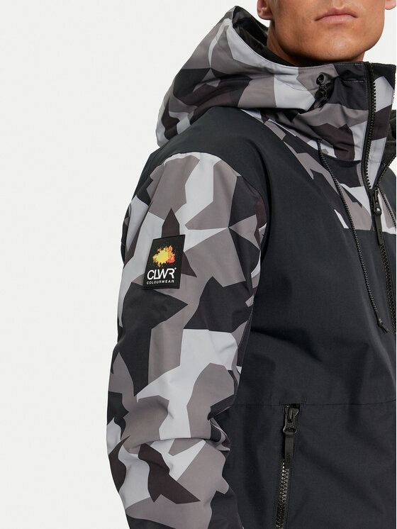 Colourwear Colourwear Μπουφάν για σκι Block Jacket 7010295 Μαύρο Regular Fit