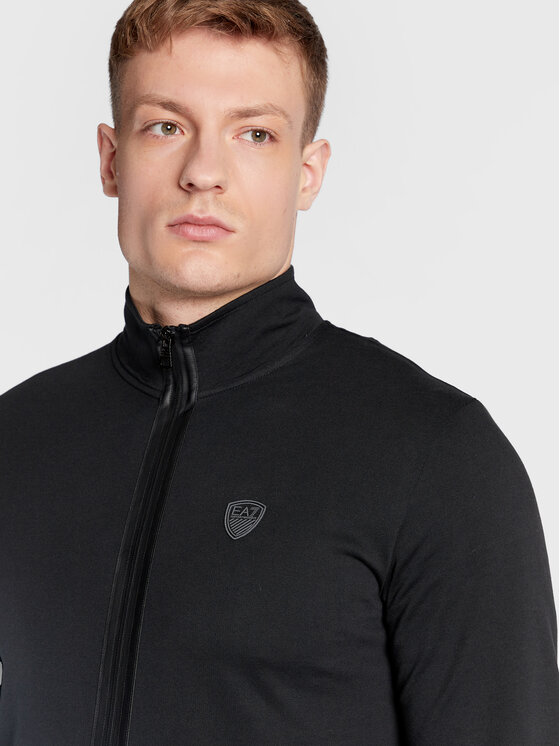 EA7 Emporio Armani EA7 Emporio Armani Mikina 8NPM09 PJBPZ 1200 Černá Regular Fit