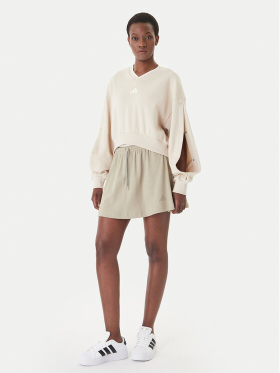 adidas adidas Majica dugih rukava Stadium JY6969 Bež Loose Fit