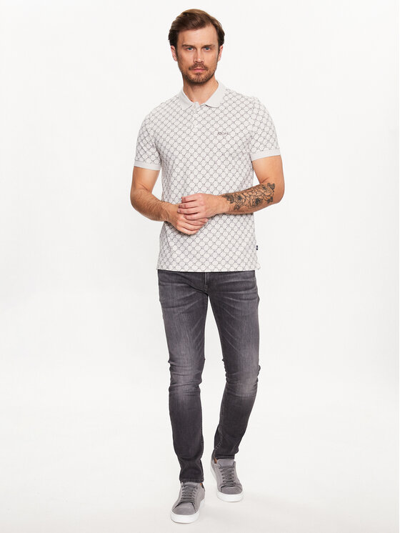 JOOP! JOOP! Polo 30036150 Biały Modern Fit