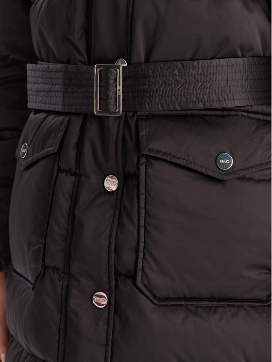 Liu Jo Liu Jo Dūnu jaka MF5011 T017A Melns Regular Fit