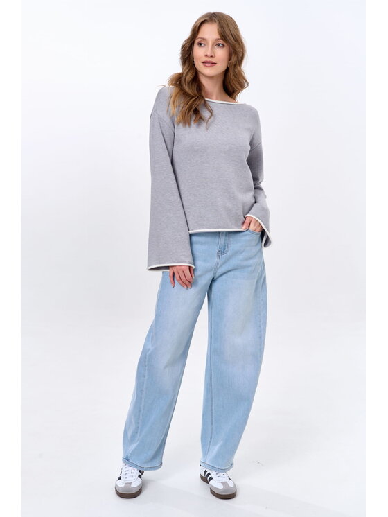 blue shadow blue shadow Sweter Kenzo Szary Regular Fit