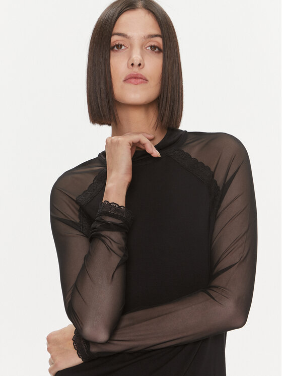 Liu Jo Liu Jo Φόρεμα κοκτέιλ 5F3120 J5360 Μαύρο Regular Fit