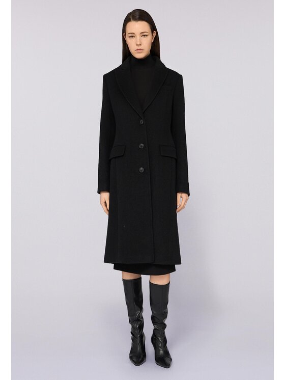 Trussardi Trussardi Cappotto 8918A000320N033 Nero Regular Fit