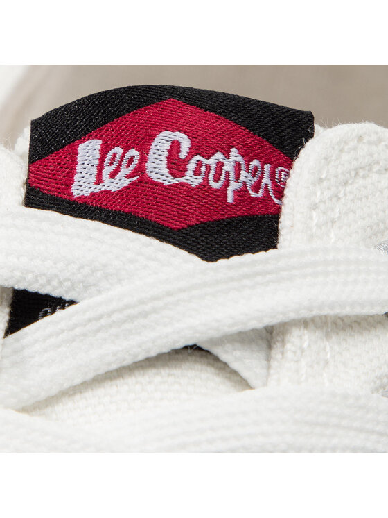 Lee Cooper Lee Cooper Plátenky Low Cut 3-A LCW-19-530-011 Biela