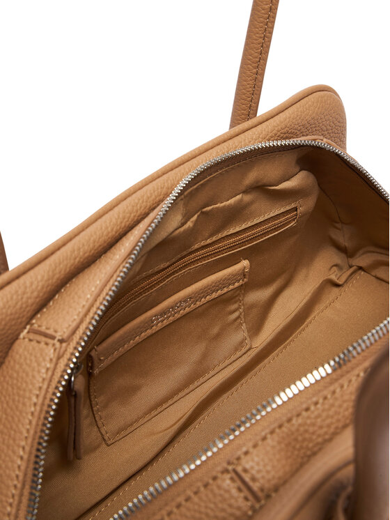Calvin Klein Calvin Klein Käekott Emblem Trio Pebble Shoulder Bag LV04F3743G Beež