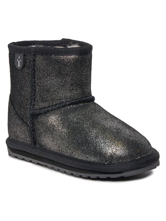 EMU Australia EMU Australia Cizme de zăpadă Wallaby Mini Metallic K11856 Negru