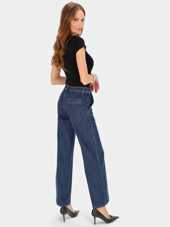 L’AF L’AF Jeansy Clover Granatowy Regular Fit