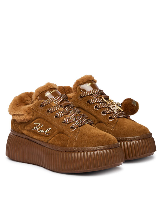 KARL LAGERFELD KARL LAGERFELD Sneakers Kreeper Lo KL42312L Maro