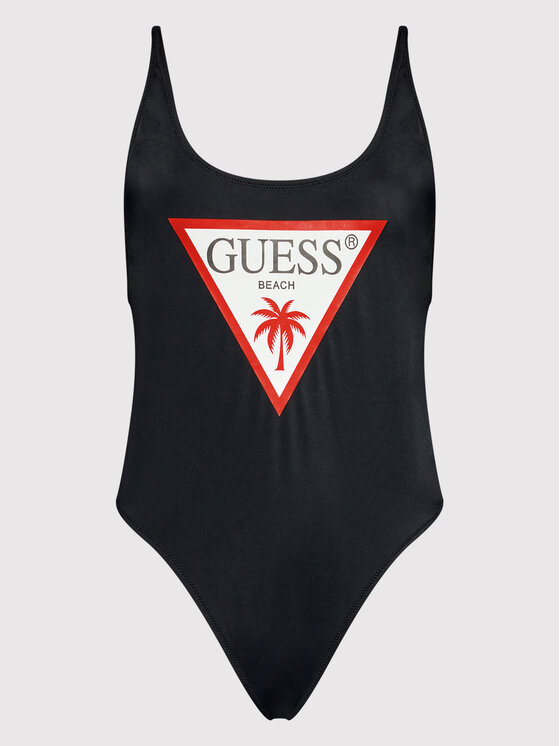 Guess Guess Μαγιό E02J33 LY00K Μαύρο