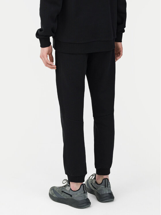 4F 4F Pantaloni da tuta 4FWSS24TTROM645 Nero Regular Fit