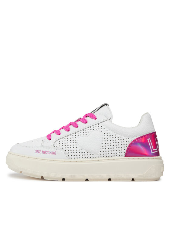LOVE MOSCHINO Sneakers JA15274G1IJC410B Alb | Modivo.ro