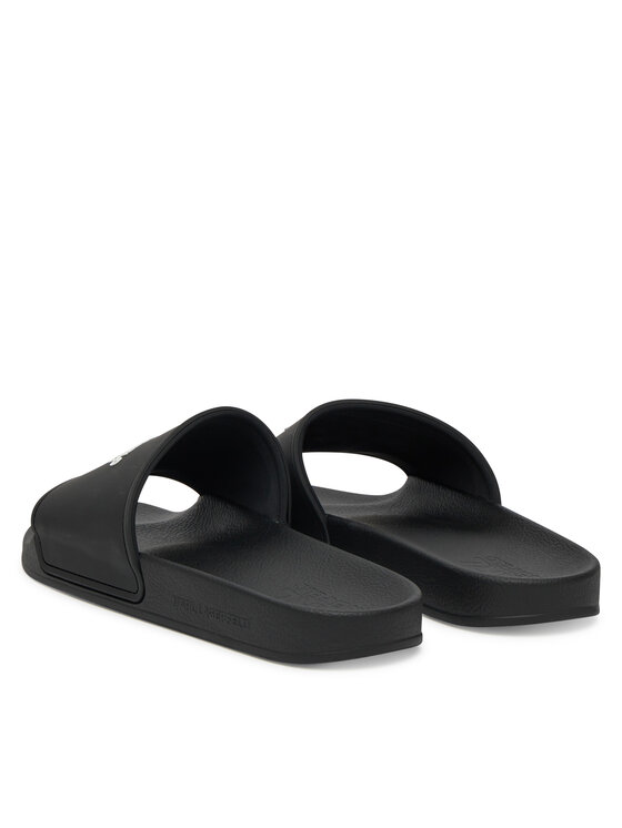 KARL LAGERFELD KARL LAGERFELD Şlapi Kondo Rsg KL70008A Negru