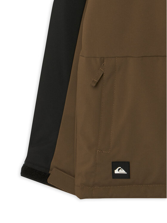 Quiksilver Quiksilver Geacă pentru snowboard Mission EQBTJ03180 Maro Regular Fit