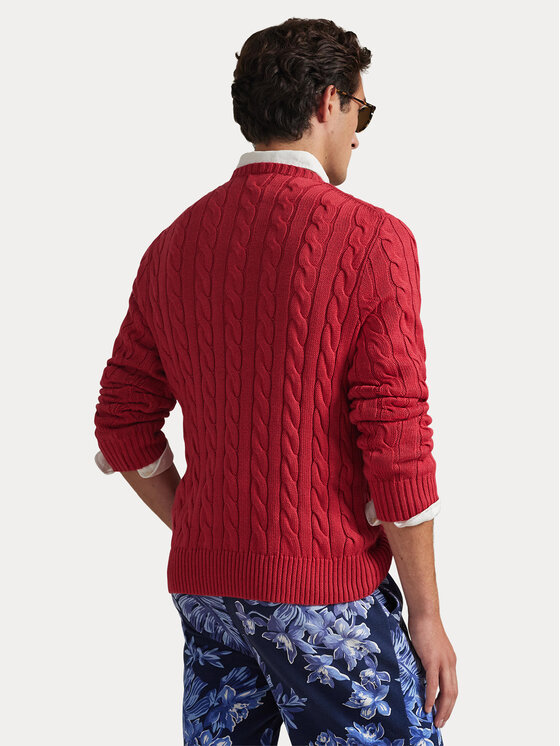 Polo Ralph Lauren Polo Ralph Lauren Džemper 710775885525 Crvena Regular Fit
