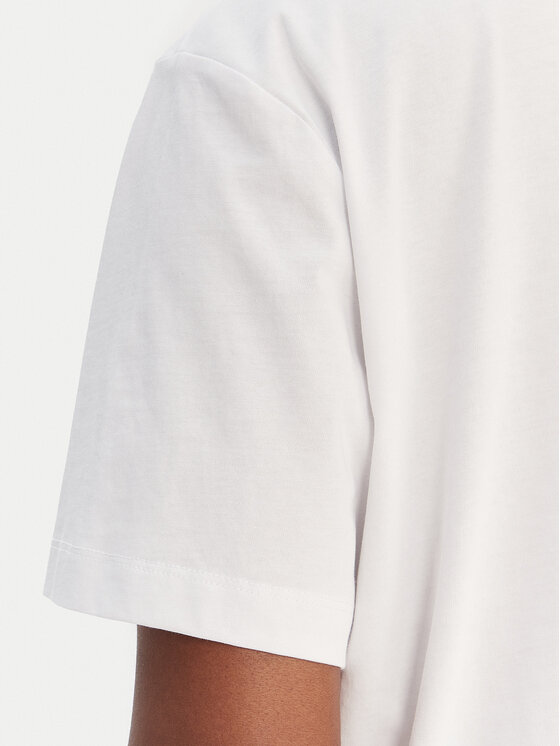 Karl Lagerfeld Jeans Karl Lagerfeld Jeans T-shirt B1W17054 Bianco Relaxed Fit