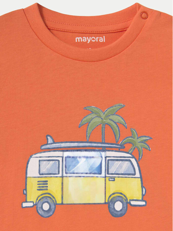 Mayoral Mayoral T-shirt 1063 Narančasta Regular Fit