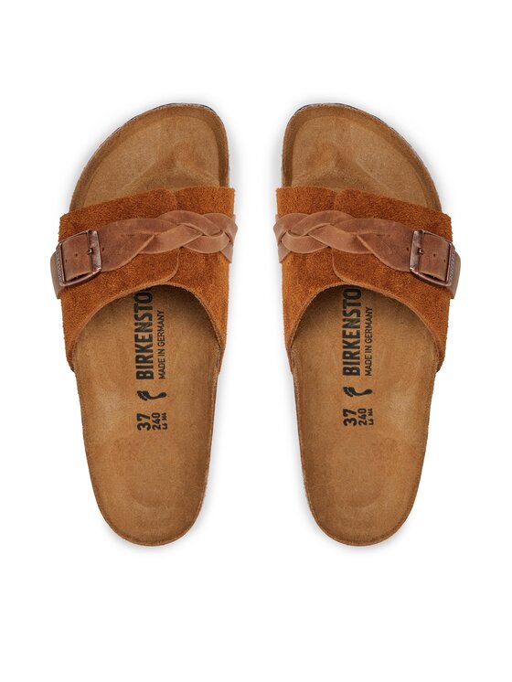 Birkenstock Birkenstock Шльопанці Oita Braided 1026742 Коричневий