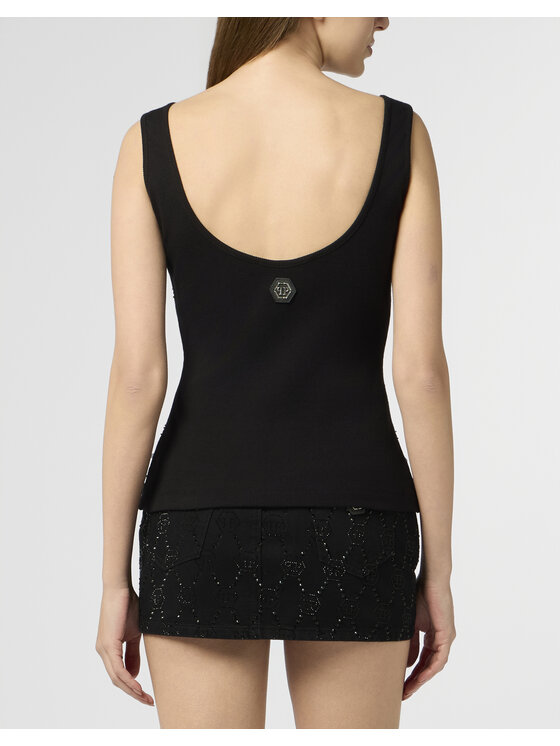 PHILIPP PLEIN PHILIPP PLEIN Tank top 30723 Czarny