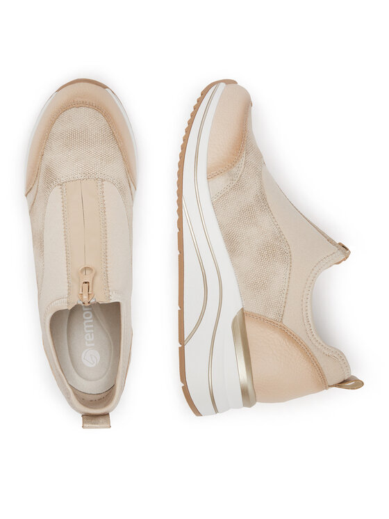 Remonte Remonte Sneakersy D0T08-61 Beżowy