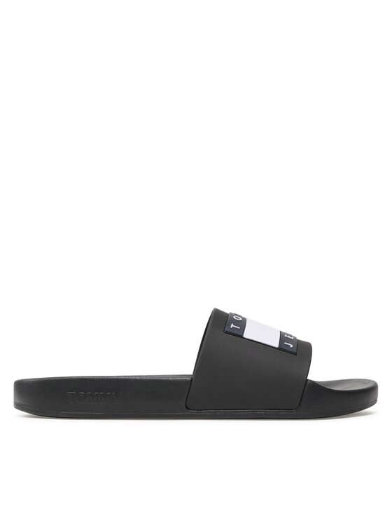 Tommy Jeans Šľapky Pool Slide Ess EM0EM01191 Čierna