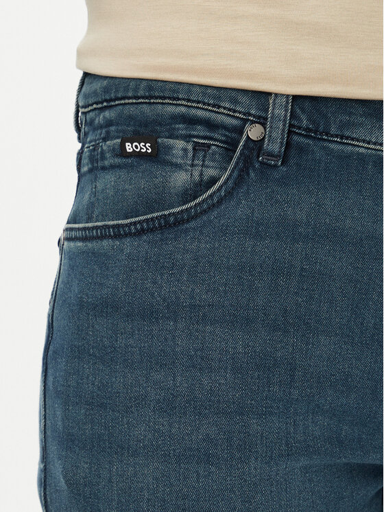BOSS BOSS Džínsy P-Re.Maine 50566907 Tmavomodrá Regular Fit