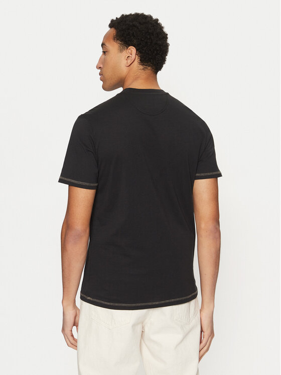 Guess Guess T-shirt U5RI01 KCAM1 Crna Regular Fit