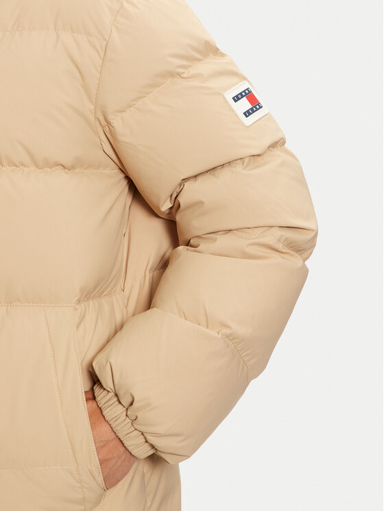 Tommy Jeans Tommy Jeans Pernata jakna Essential DM0DM19786 Bež Regular Fit