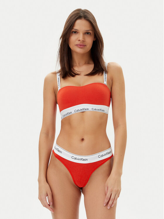 Calvin Klein Underwear Calvin Klein Underwear Biustonosz top 000QF7628E Czerwony