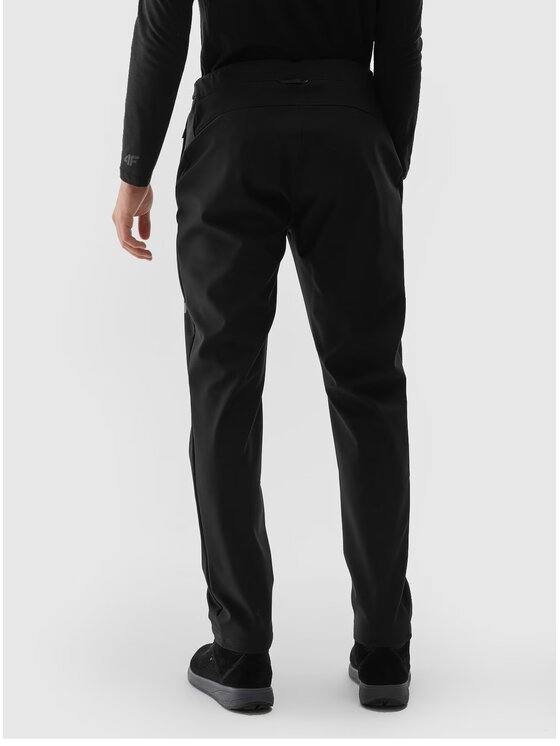 4F 4F Spodnie outdoor 4FWAW24TFTRM0783 Czarny Regular Fit