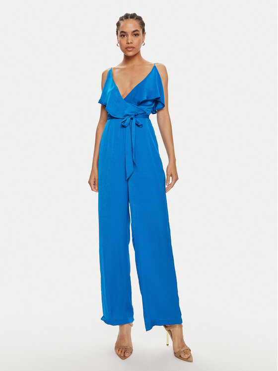 Vila Jumpsuit Jessi 14096309 Blu Regular Fit, taglia : 36