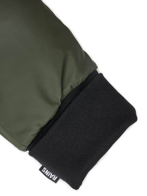 Rains Rains Rękawiczki Alta Puffer Mittens 16070 Zielony