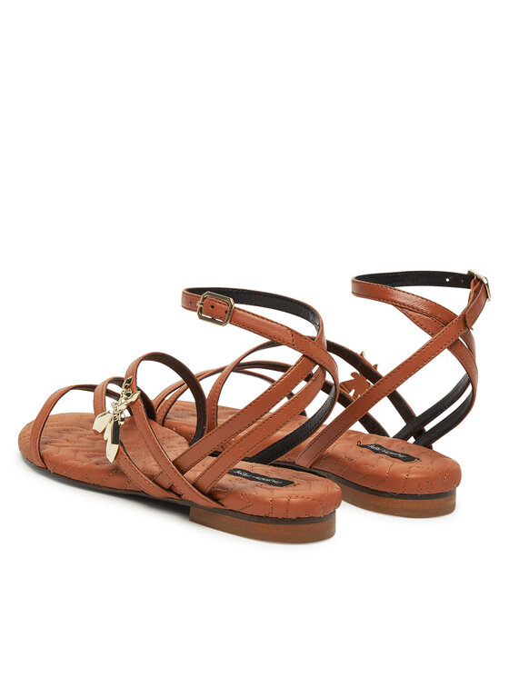 Patrizia Pepe Patrizia Pepe Sandali 8X0095/L048-B815 Rjava