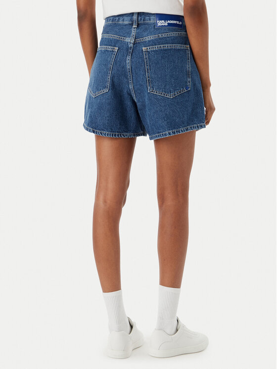 Karl Lagerfeld Jeans Karl Lagerfeld Jeans Τζιν σορτσάκια B2W10067 Μπλε Straight Fit