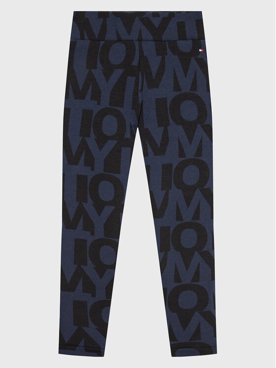 Tommy Hilfiger Legíny KG0KG07123 M Tmavomodrá Slim Fit