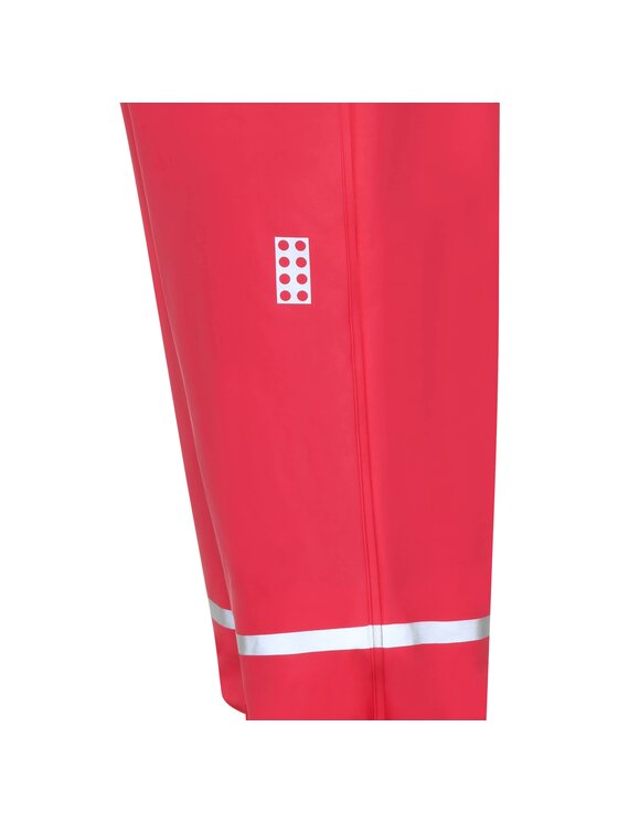 LEGO Wear LEGO Wear Spodnie przeciwdeszczowe 22874-364 Czerwony Regular Fit