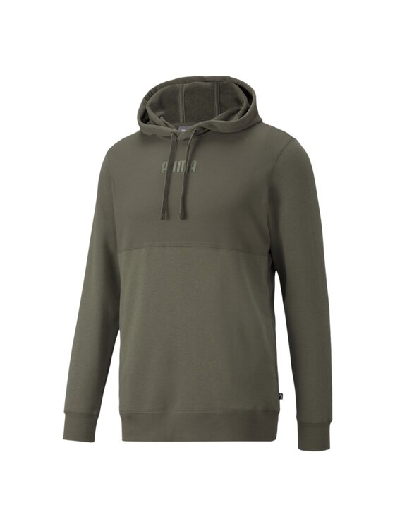 Puma Puma Bluza 589348 Zielony Regular Fit