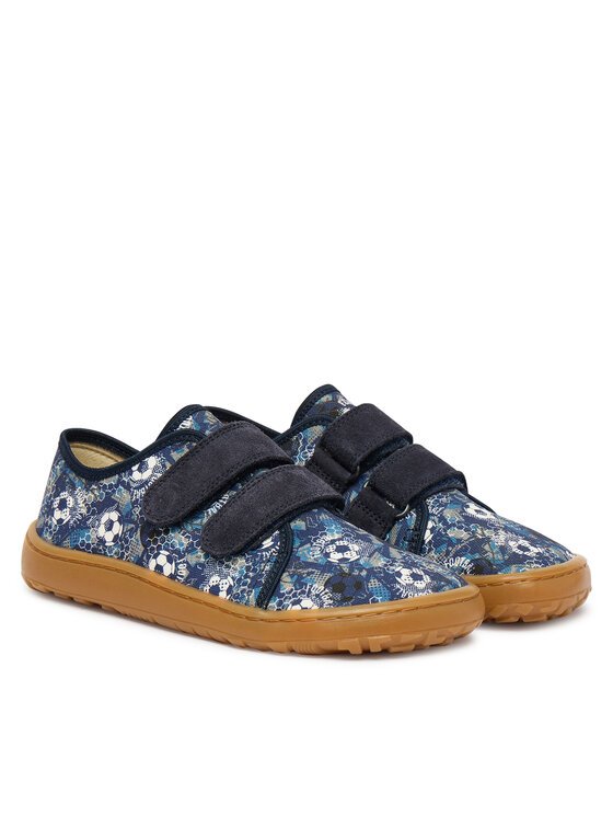 Froddo Froddo Papuče Barefoot Canvas G1700440-7 D Modrá