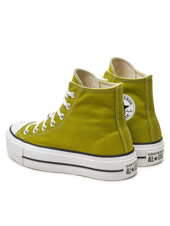 Converse Converse Tornacipő Chuck Taylor All Star Lift Platform Hi A08286C Zöld