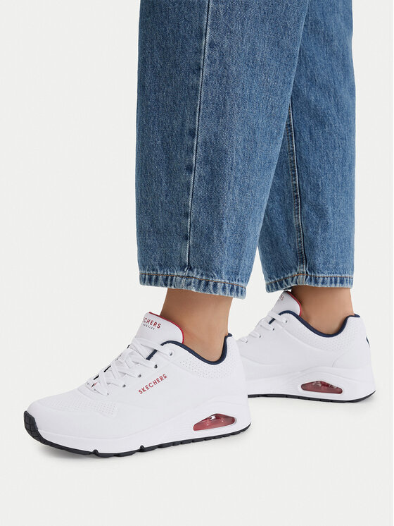 Skechers Skechers Sneakers Uno Stand On Air 73690/WNVR Bianco