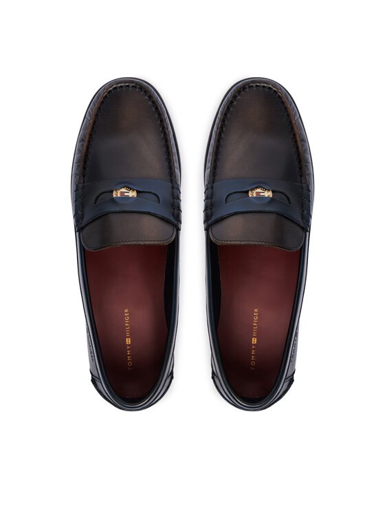 Tommy Hilfiger Tommy Hilfiger Loaferke FM0FM06076 Mornarsko modra