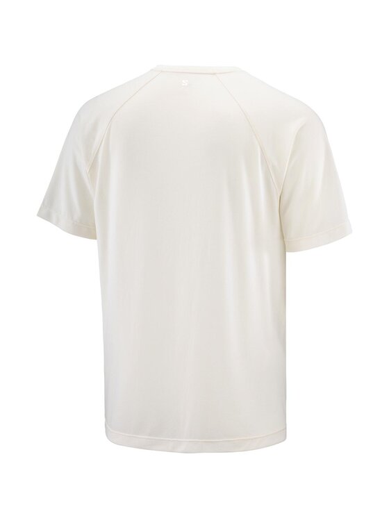 Salomon Salomon T-Shirt SHAKEout CORE SS TEE M Beżowy Regular Fit