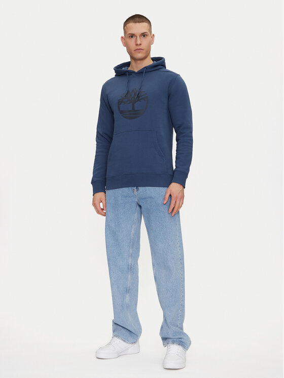 Timberland Timberland Μπλούζα TB0A2BJH Σκούρο μπλε Regular Fit