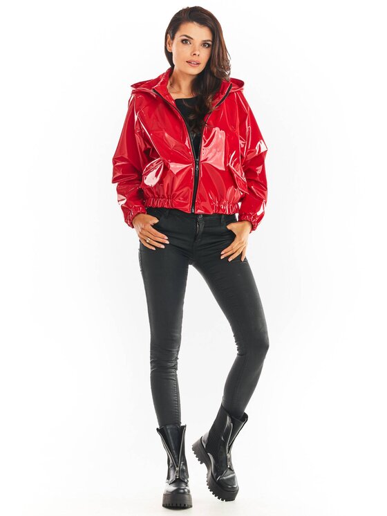 Awama Awama Giacca da donna A380 Rosso Basic Fit